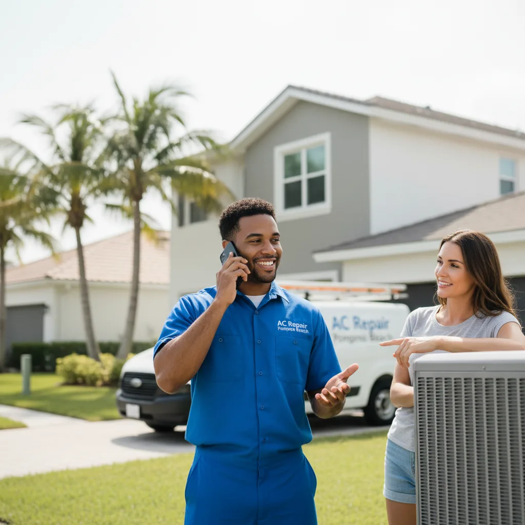 AC Repair Pompano Beach customer support in Maxton